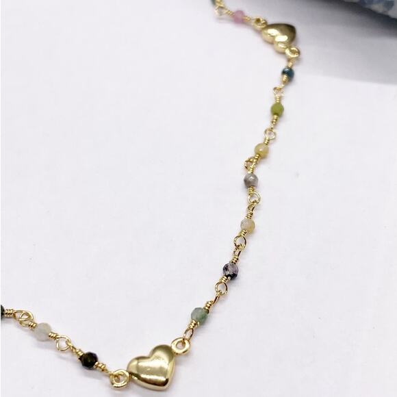 NEW FP x Luna Norte Tourmaline Anklet Set - Picture 8 of 16